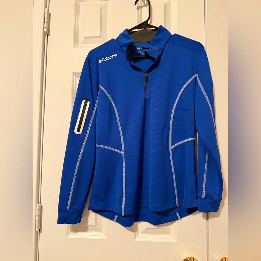 Columbia Golf Blue Pullover Size Medium